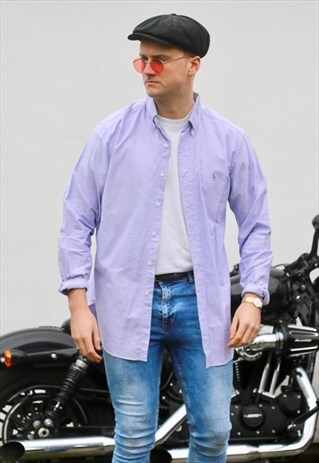 RALPH LAUREN USA SPECKLED LILAC SHIRT