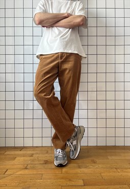 Vintage POLO RALPH LAUREN Pants Corduroy Trousers Beige
