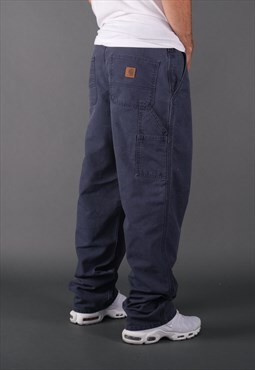 Carhartt Carpenter Jeans in navy blue denim