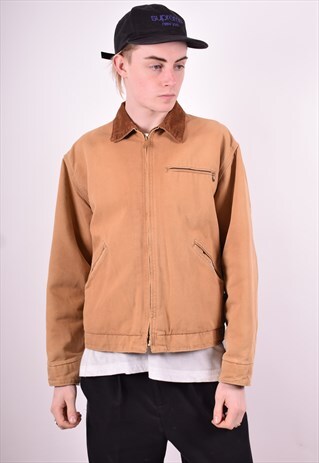 CARHARTT MENS VINTAGE JACKET XL KHAKI 90'S