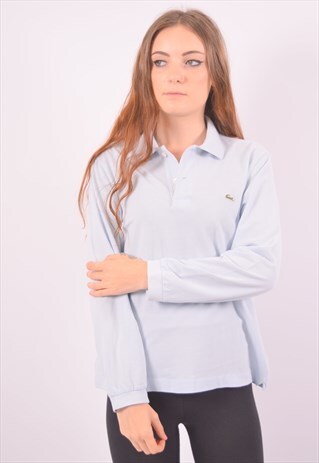 VINTAGE LACOSTE POLO SHIRT BLUE