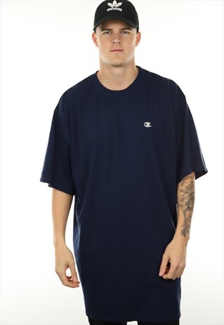 VINTAGE CHAMPION USA SMALL LOGO TALL T SHIRT TEE