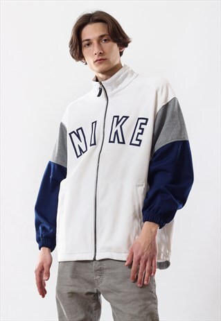 90'S VINTAGE MENS NIKE BIG LOGO TRACK TOP SUIT JACKET