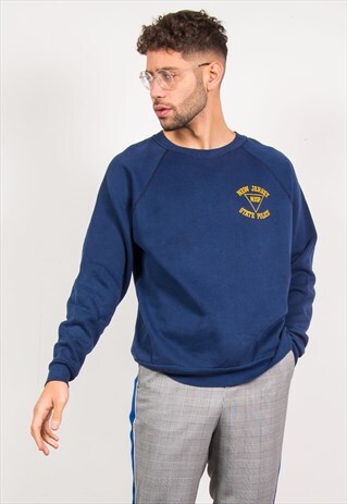 VINTAGE USA SWEATSHIRT NEW JERSEY STATE POLICE