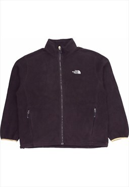 The North Face 90's Spellout Fleece Zip Up Fleece XLarge Bro