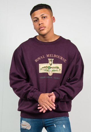 VINTAGE USA SWEATSHIRT GOLF CLUB
