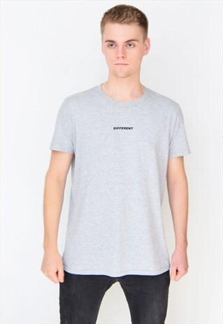 GREY DIFFERENT T-SHIRT