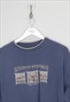 Vintage C&B sport sweatshirt in navy. Best fits M