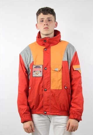 VINTAGE 90S COLOURFUL SKI JACKET