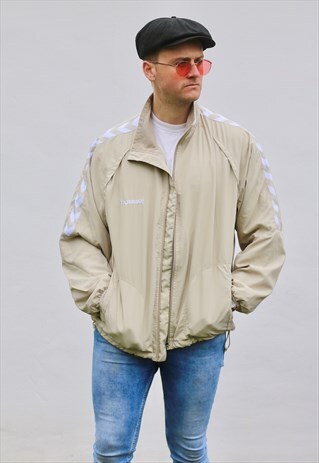 HUMMEL VINTAGE 90S SPORTING TRACK TOP