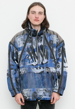 QUARTER ZIP WINDBREAKER