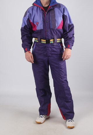 VINTAGE DEGRE 7 FULL SKI SUIT SNOW M 40" (9DU)
