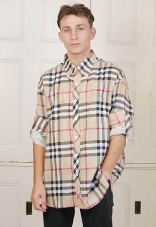 VINTAGE MENS BURBERRY SHIRT