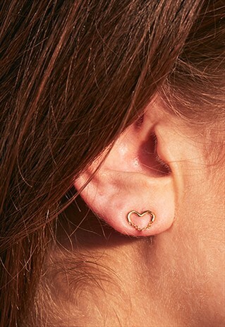 LOVE CHAIN STUDS - SMALL
