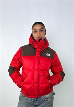 Red y2ks The North Face 800 Series Baltoro Puffer Jacket