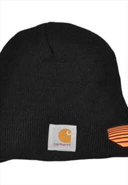 Vintage Carhartt Beanie Hat Black