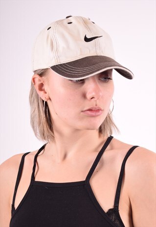 NIKE WOMENS VINTAGE CAP ONE SIZE WHITE 90'S