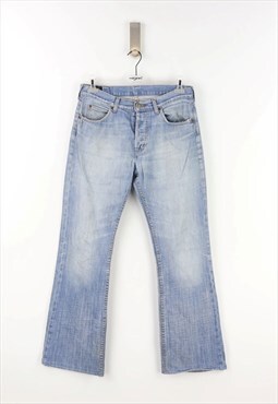 Lee Flare Low Waist Jeans in Light Denim - W32 - L34