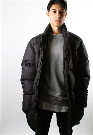 TOMMY HILFIGER 1990S LONG PADDED PUFFER COAT