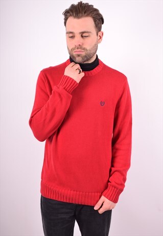 CHAPS RALPH LAUREN MENS VINTAGE JUMPER SWEATER LARGE 90'S