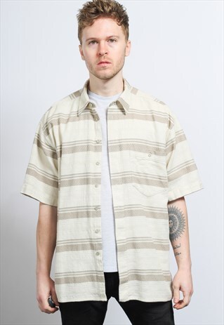 VINTAGE AZTEC PATTERNED SHIRT