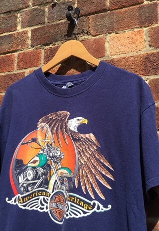 VINTAGE 1988 HARLEY DAVIDSON GRAPHIC T-SHIRT