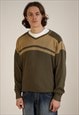 VINTAGE LEVIS JUMPER MEN'S KHAKI GREEN