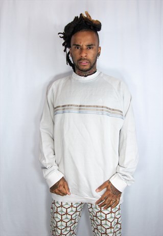 ADIDAS VINTAGE GREY SWEATSHIRT