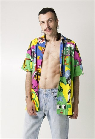 VINTAGE VERSACE BETTY BOOP SHIRT