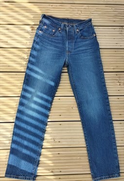 Vintage 501 Slim Fit Levi Indigo Blue Jeans