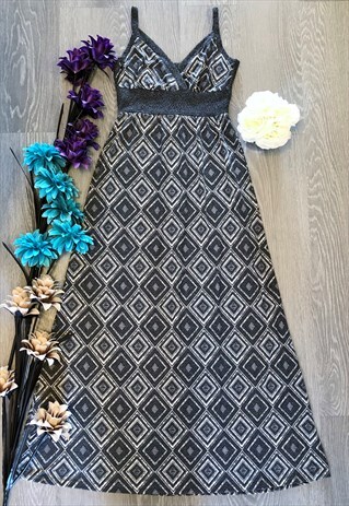 GREY JERSEY LONG MAXI DRESS