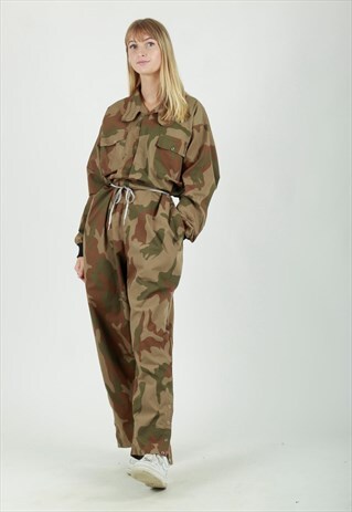 army camo jumpsuit