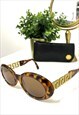 Authentic MOD 527/T Versace Tortoiseshell Sunglasses. 