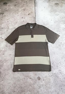 The North Face Mens Vintage Brown Polo Shirt