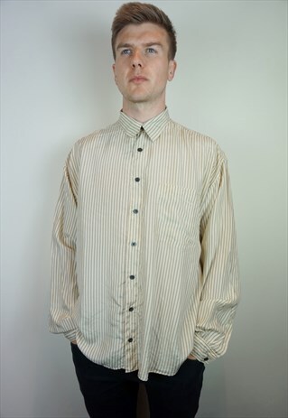 PURE SILK PATTERNED SHIRT