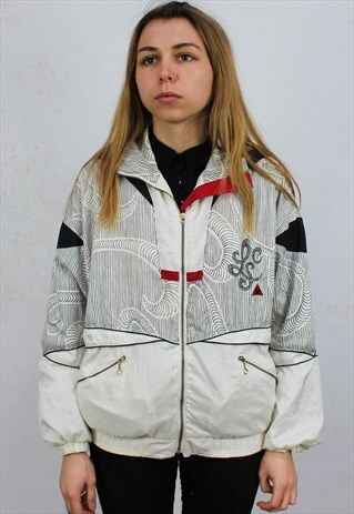 VINTAGE LE COQ SPORTIF BAROQUE WINDBREAKER JACKET BIMBER