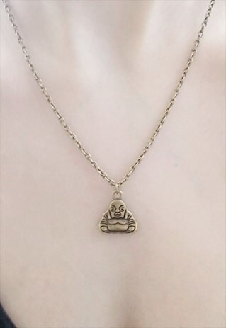BUDDHA NECKLACE - BRONZE NECKLACE