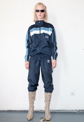 VINTAGE SOVIET TRICOLOR JACKET / 1990S