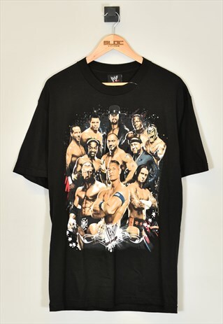 WWE Stars T-Shirt Black Large