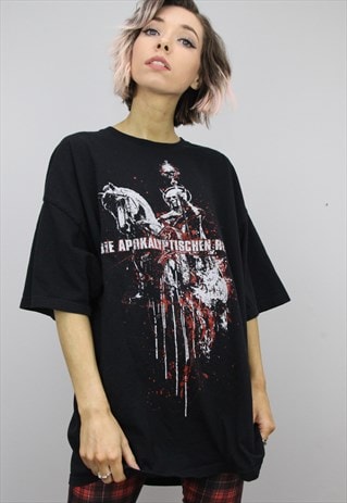 VINTAGE RETRO ROCK T-SHIRT