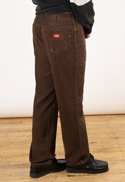 Vintage Dickies Trousers Men's Brown