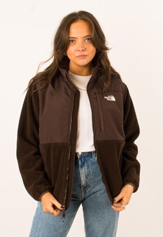 VINTAGE BROWN NORTH FACE DENALI FLEECE