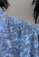 VINTAGE GUESS PAISLEY PRINT FULL BUTTON SHIRT SIZE L