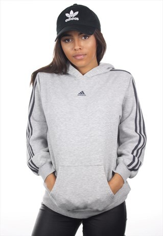 VINTAGE ADIDAS SMALL LOGO HOODIE SWEATSHIRT