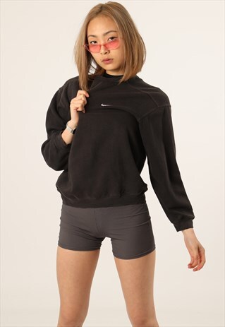 VINTAGE NIKE EMBROIDERED LOGO SWEATSHIRT