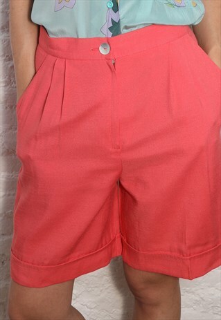 CORAL VINTAGE BERMUDAS SHORTS