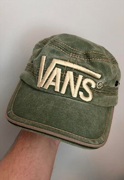 Vintage vans green Y2K cap hat 