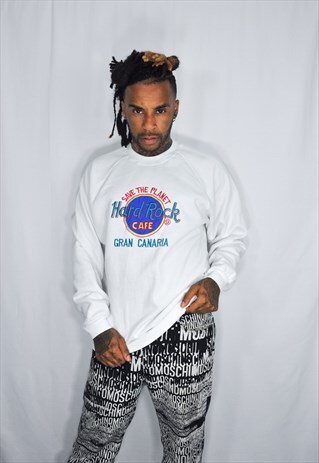HARD ROCK CAFE EMBROIDED SWEATSHIRT