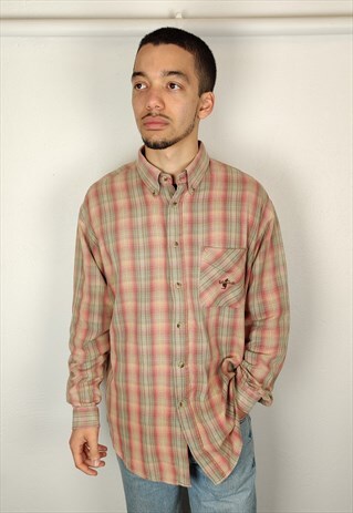 FLANEL SHIRT MARLBORO CHECKED COUNTRY STYLE