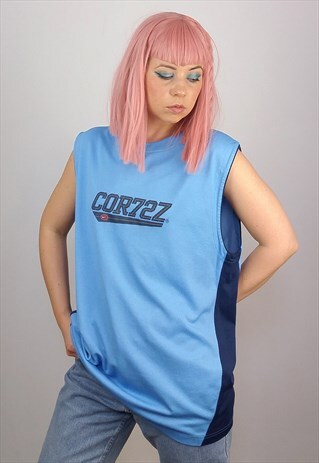 VINTAGE 90'S NIKE CORTEZ UNISEX BASKETBALL SPORTS TANK TOP
